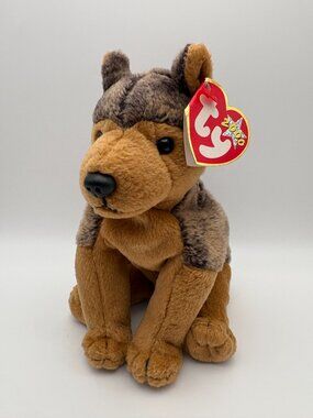 Sarge the German Shepherd Brown TY Beanie Babies 2000 Plush (SKU: 811TO)